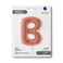 40" Foil Balloon Letter B Rose Gold