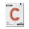 40" Foil Balloon Letter C Rose Gold