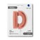 40" Foil Balloon Letter D Rose Gold