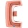 40" Foil Balloon Letter E Rose Gold