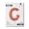 40" Foil Balloon Letter G Rose Gold