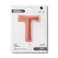 40" Foil Balloon Letter T Rose Gold