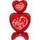 28" The Standups Foil Balloon - Hearts
