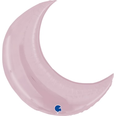 31" Foil Balloon Moon Pastel Pink