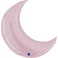 31" Foil Balloon Moon Pastel Pink