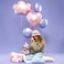 24" Foil Balloon Cloud Satin Pastel Pink