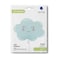 24" Foil Balloon Cloud Satin Pastel Blue