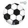 18" Foil Balloon Soccer Ball White