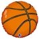 18" Foil Balloon Basketball