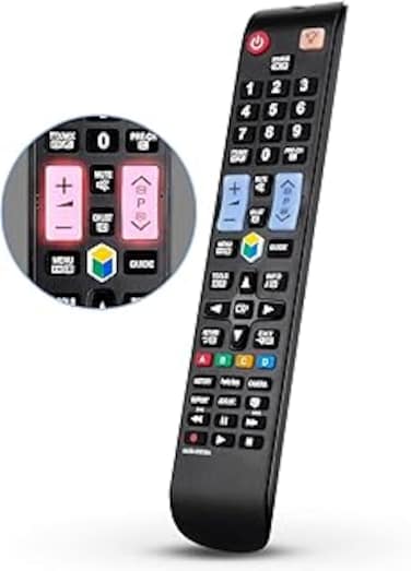 Universal Remote Control for All TV Remote,Smart TV Remote, All LCD LED QLED SUHD UHD HDTV Curved Plasma 4K 3D Smart TVs