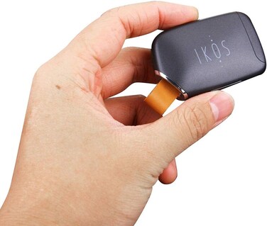 IKOS Bluetooth Dual SIM Adapter for Apple iPhone X 8 7 6S 6 Plus, iPad, iPod iOS System - High Stability, 2 SIM Cards Active in 1 iPhone for Calls and SMS - Wireless Case