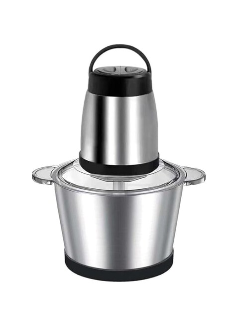 Electric Food Chopper, 3L Capacity, 500W, Stainless Steel Bowl, 4 Blades, 3 Speeds