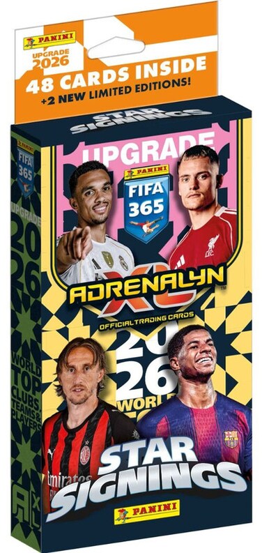 Panini FIFA365 2026 Upgrade Deck Star Signings
