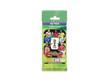 Panini FIFA World Cup 2026 Adrenalyn XL Official Trading Cards Collectible Football Card Game - Fat Box, Pack of 10