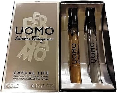 Salvatore Ferragamo (M) Mini Set EDT 2 X 5ml (Uomo + Urban Feel)