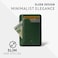 Vaultskin BRIXTON Slim Card Holder with ID Window - Minimalist Front Pocket Leather Wallet with RFID Protection for Men and Women
