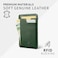 Vaultskin BRIXTON Slim Card Holder with ID Window - Minimalist Front Pocket Leather Wallet with RFID Protection for Men and Women
