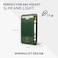 Vaultskin BRIXTON Slim Card Holder with ID Window - Minimalist Front Pocket Leather Wallet with RFID Protection for Men and Women
