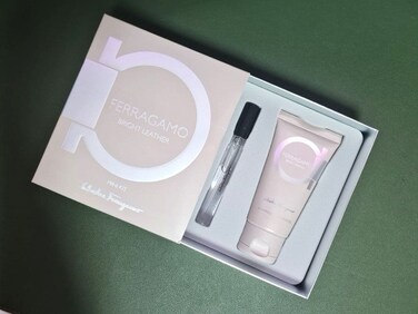 Salvatore Ferragamo Bright Leather Mini Kit EDT 5ml + Shower Gel 50ml