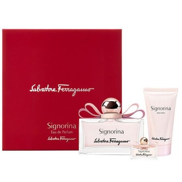 Salvatore Ferragamo Signorina (W) Set Edp 100ml + Bl 50ml + Edp 5ml