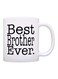 Brother Ever Printed Coffee Mug White/Black Standard Size