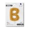 40" Foil Balloon Letter B Gold