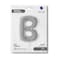 40" Foil Balloon Letter B Silver