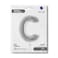40" Foil Balloon Letter C Silver