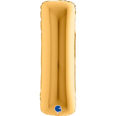 40" Foil Balloon Letter I Gold