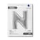 40" Foil Balloon Letter N Silver