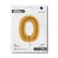 40" Foil Balloon Letter O Gold