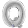 40" Foil Balloon Letter Q Silver