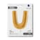 40" Foil Balloon Letter U Gold