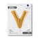40" Foil Balloon Letter V Gold