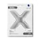 40" Foil Balloon Letter X Silver