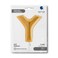 40" Foil Balloon Letter Y Gold
