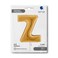 40" Foil Balloon Letter Z Gold