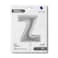 40" Foil Balloon Letter Z Silver