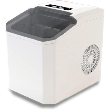 Portable Home Ice Maker Machine 1.3L Water Tank 12kg/24H Fast Ice Cubes 120W Countertop Maker