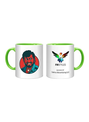 Gabbar Singh Printed Mug Multicolour