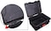 MATAR Toolbox Waterproof Tool Box Precision Equipment Safety box for Photography Prop Plastic &amp; Protective Case Wide Application Black, MT-38190