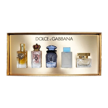 Dolce &amp; Gabbana Mini Set 4X5ml (Devotion EDP + Q EDP + Blue Jasmine EDP + The One EDP + Light Blue EDT 4.5ml) for Women