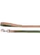 Camon Dog Leash-Doublepremium Green/Ecru (25X1200Mm)