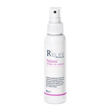 Relife Relizema Anti Redness Spray &amp; Go With Zinc &amp; Panthenol For Sensitive Skin 100ml