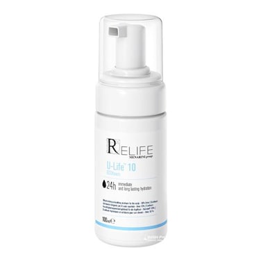 Relife U-Life 10 Moisturizing &amp; Smoothing Ecofoam With 10% Urea For Dry &amp; Flaky Scalp 100ml