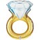 34" Foil Balloon Wedding Ring