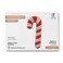 60" Foil Balloon Delivery Candy Cane