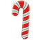 60" Foil Balloon Delivery Candy Cane