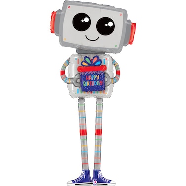 62" Foil Balloon Foil Balloon Delivery Robot