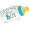 29" Foil Balloon Confetti Baby Bottle Boy